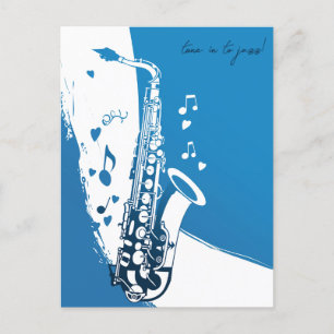 Tune in to Jazz Vykort