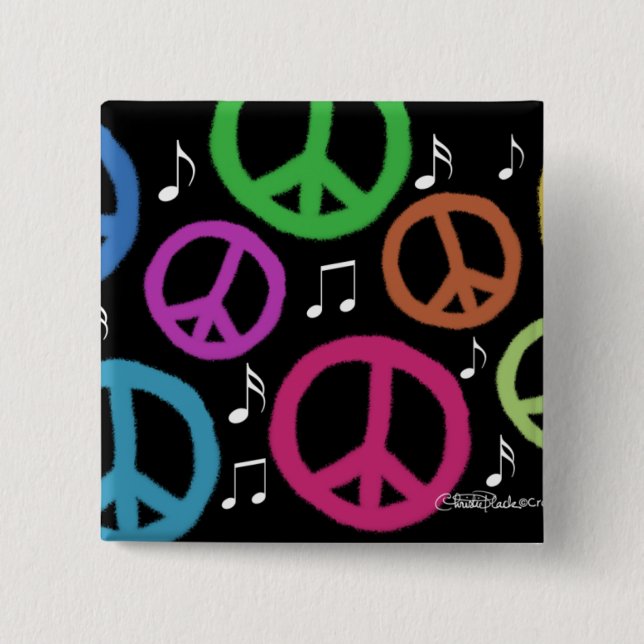 Tune in to Peace! Knapp (Framsida)