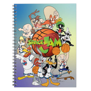 TUNE SQUAD™-gruppen SPACE JAM™-logotyp Anteckningsbok