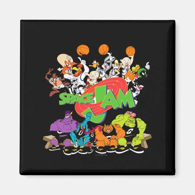 Tune squad mot monstars  magnet (Framsidan)