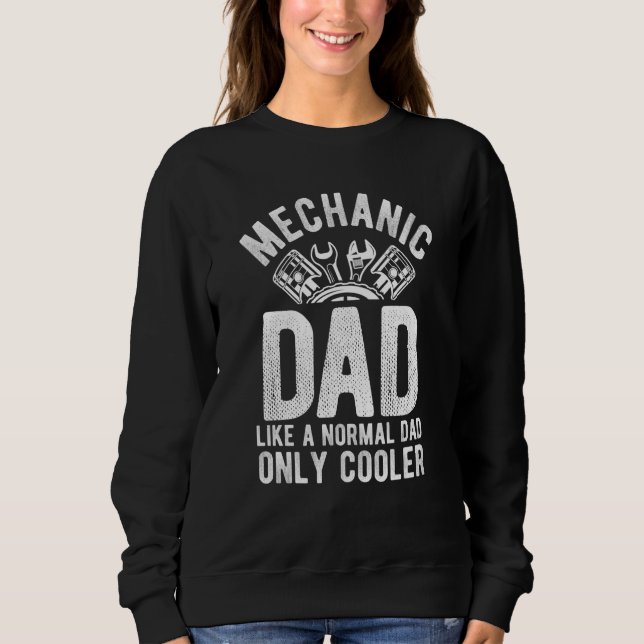 Tuner Car Repairing Mechanic Tools Tuning Best Dad T Shirt (Framsida)