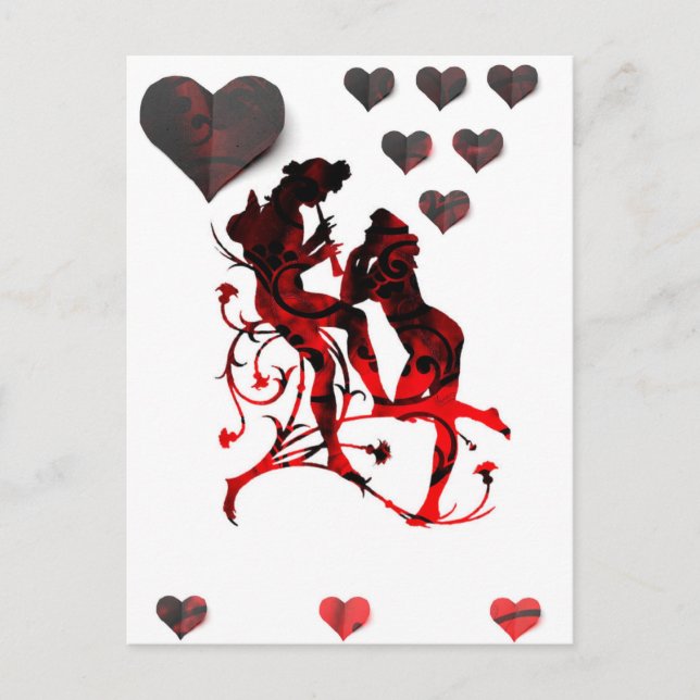 "Tunes of Kärlek"* Vykort (Framsida)