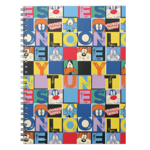 TUNES™-teckenkontrollsblock för LONEY TUNES™ Anteckningsbok