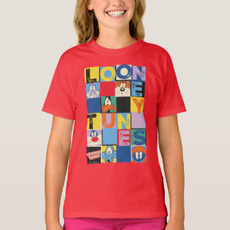 TUNES™-teckenkontrollsblock för LONEY TUNES™ T Shirt