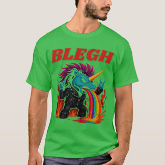 Tung Blegh Metall Enhörning vintage T Shirt