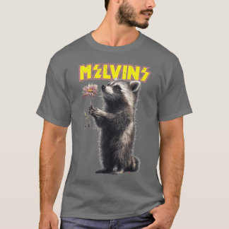 TUNG FET Melvin tvättbjörnen med Heavy Metal T Shirt