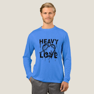 Tung Kärlek - Blodande Hjärtat & Kedjor Gothic Str T Shirt
