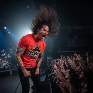 Tung Rock Är Min Terapi T Shirt