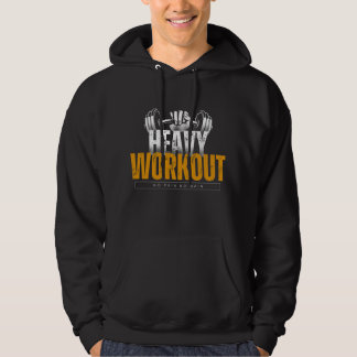 Tung Träning Ingen Smärta Ingen Förstärkning Hoodi Hoodie