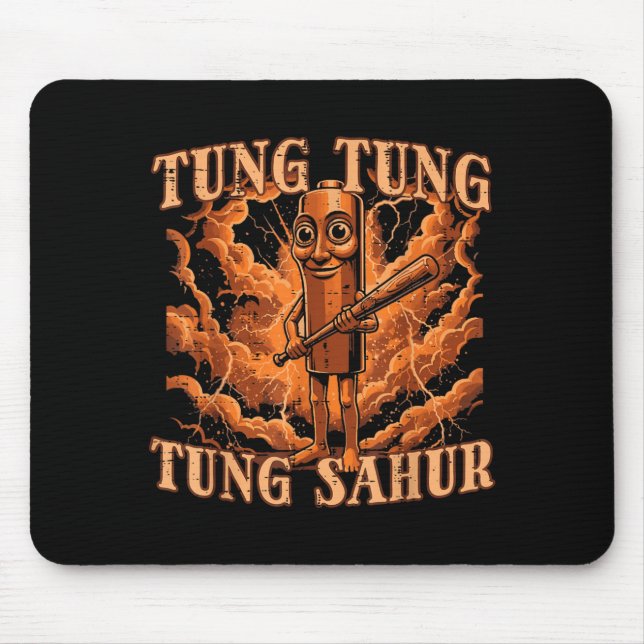 Tung Tung Sahur Basebollträ Blixt Meme Pojkar Musmatta (Framsidan)