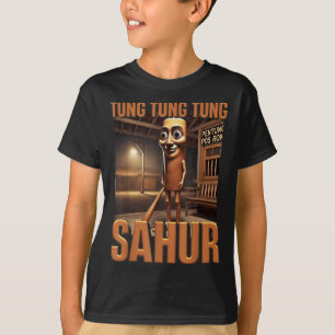 Tung Tung Tung Sahur Ai Monster Italy Brainrot K T Shirt