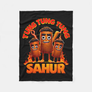 Tung Tung Tung Sahur Fleecefilt