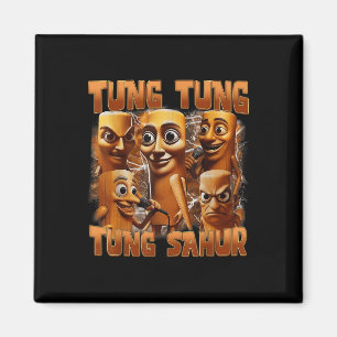 Tung Tung Tung Sahur Funny Italy Brainrot Meme B Magnet
