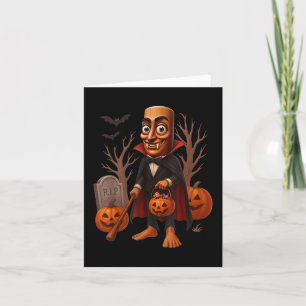 Tung Tung Tung Sahur Halloween Kid Costume Vampire Kort