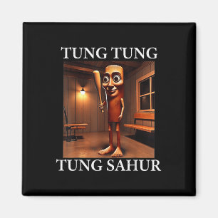 Tung Tung Tung Sahur Italy Brainrot Meme Funny Magnet