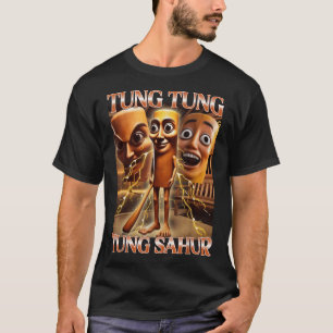 Tung Tung Tung Sahur Italy Brainrot Meme T Shirt