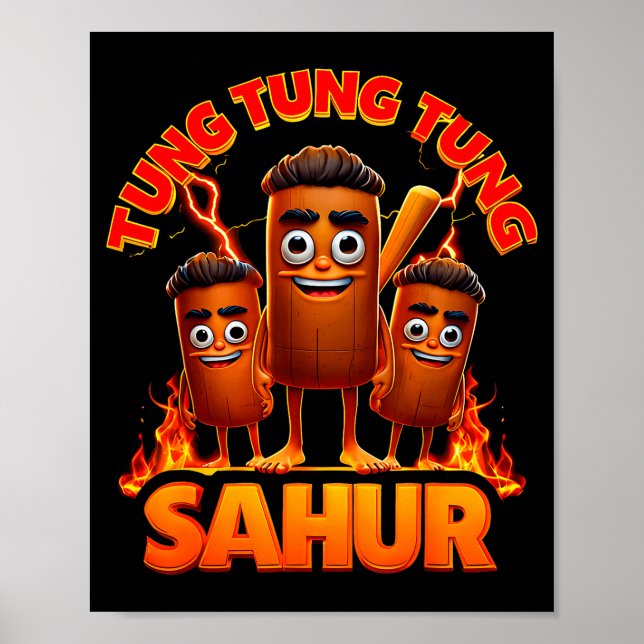Tung Tung Tung Sahur  Poster (Framsidan)