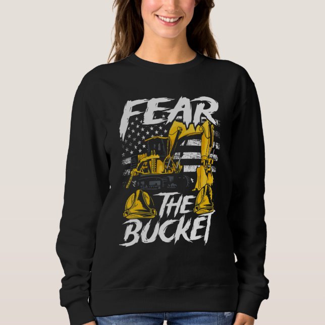 Tung utrustningsoperatör Backhoe-operatör män 12 T Shirt (Framsida)