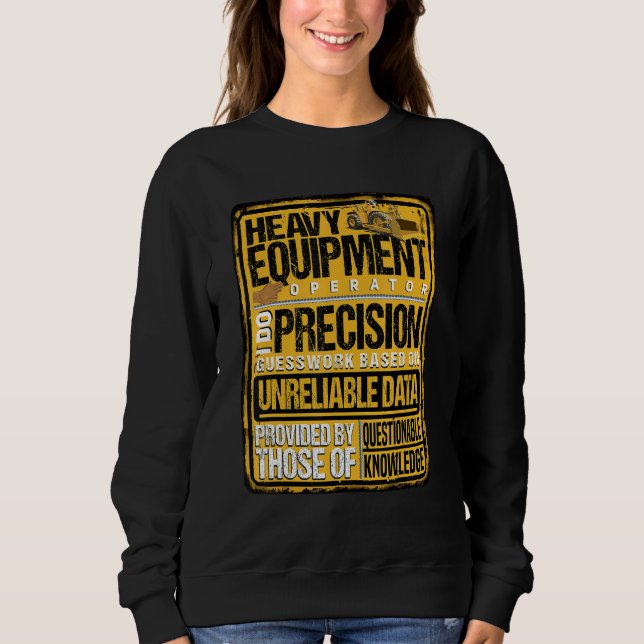 Tung utrustningsoperatör I gör precision T Shirt (Framsida)