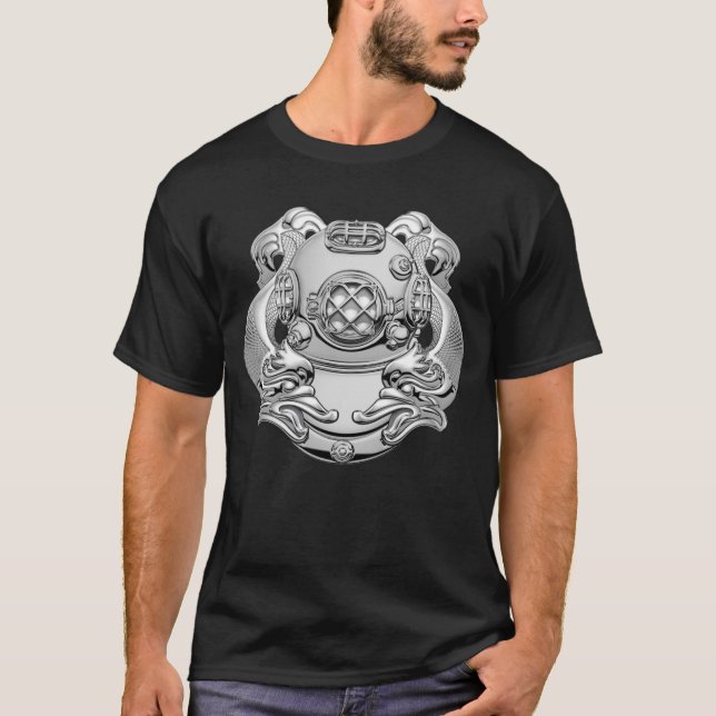Tunga 1:a klassens diver T-Shirt (Framsida)