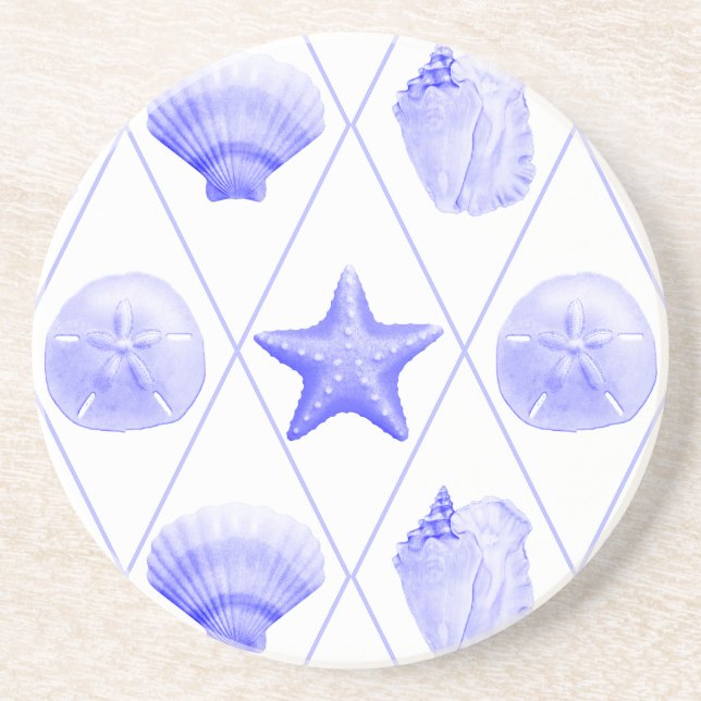 Tunga blå kustsegelfisk underlägg (Framsidan)