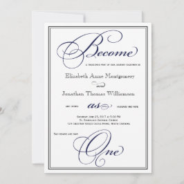 Tunga blir en enda inbjudan till kristligt bröllop