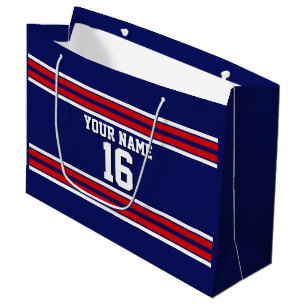 Tunga Blue med Red White Rand Team Jersey