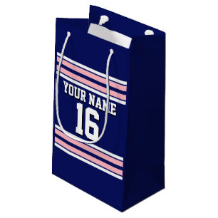 Tunga Blue med Rosa White Rand Team Jersey