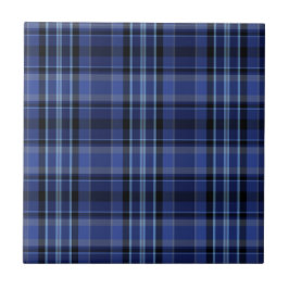 Tunga Blue Play Tartan Kakelplatta