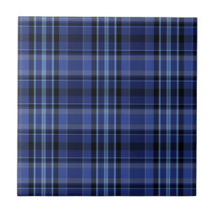Tunga Blue Play Tartan Kakelplatta