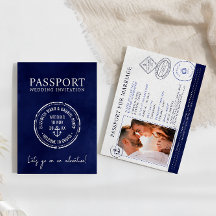Tunga Blue Travel Passport Destinationsbröllop
