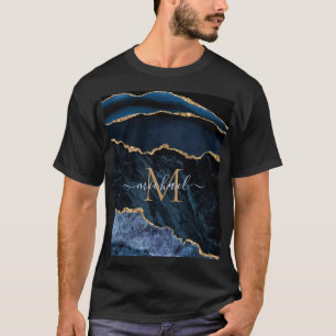 Tunga Guld T-Shirt med eget namn och Brev