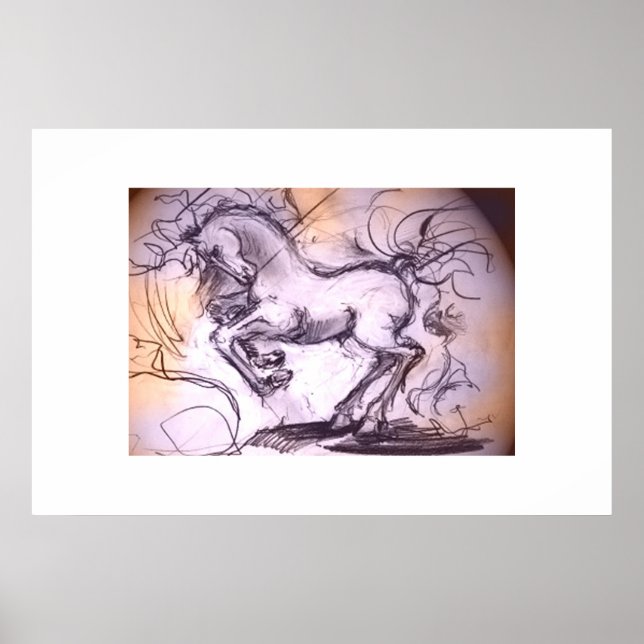 Tunga häst poster (Framsidan)