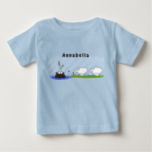 Tunga hippo birdie två tackor t shirt