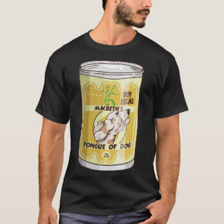 Tunga i hund MACBETH-häxor T Shirt