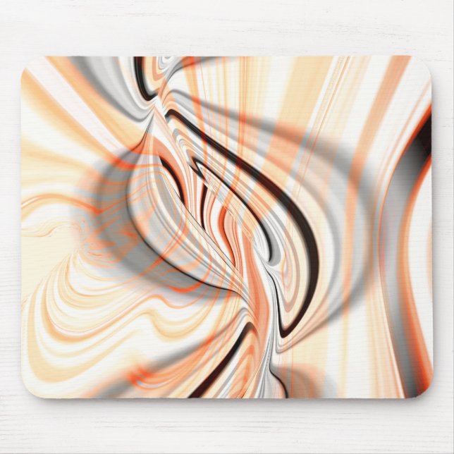 "Tunga" i utjämnat färg struktur med kurvdesign Musmatta (Framsidan)