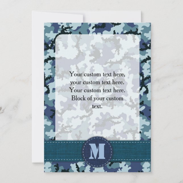 Tunga kamouflage (Framsida)