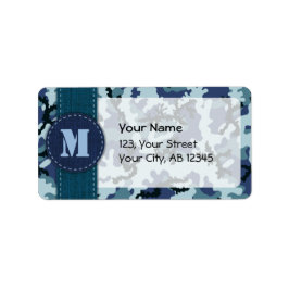 Tunga kamouflage adressetikett