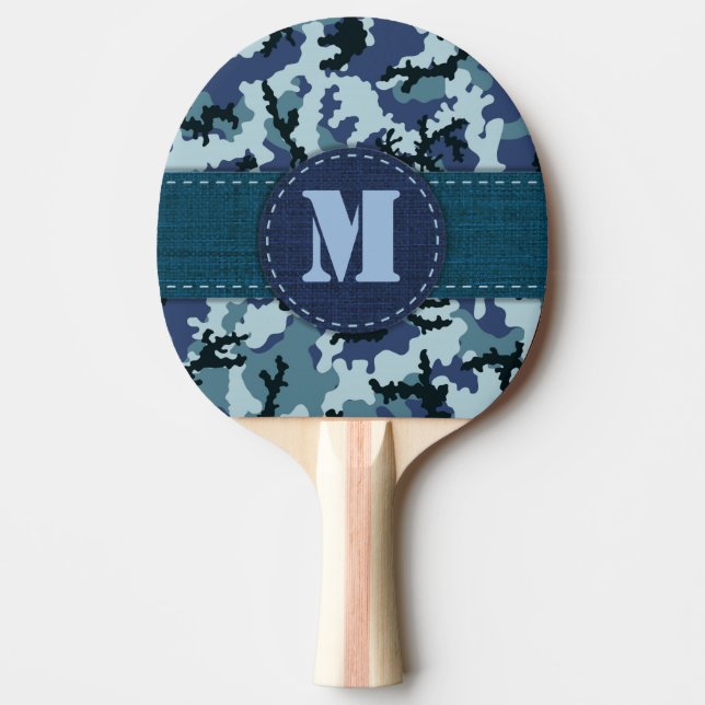 Tunga kamouflage pingisracket (Framsidan)
