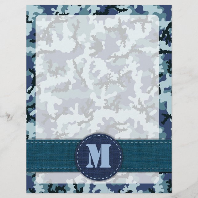 Tunga kamouflage reklamblad (Framsidan)