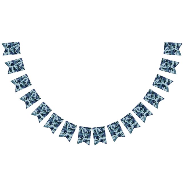 Tunga kamouflage vimplar (Alla)