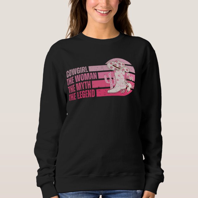 Tunga kvinnan, myten, Westerna rådet T Shirt (Framsida)