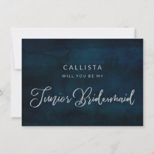 Tunga Luster Blue, var min Junior Bridesmaid Frier