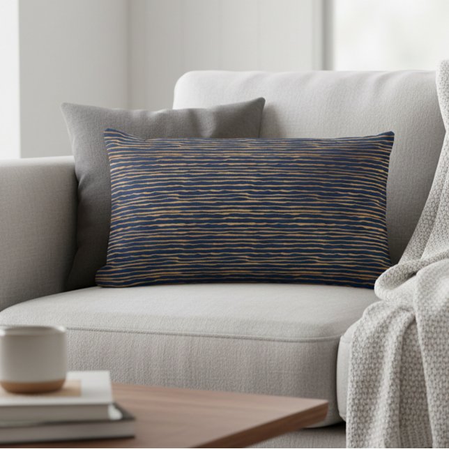 Tunga metallisk modern Rand Lumbarkudde (Skapare uppladdad)