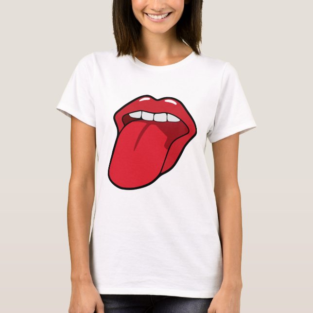 TUNGA MOITH LÄPPAR T-SHIRTS TEES (Framsida)