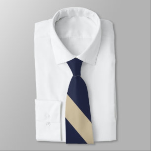 Tunga och Blek Guld Universiteten Tie Slips
