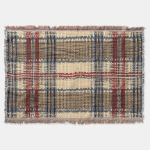 Tunga och Cream Woven Play Mönster