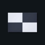 Tunga och Grått-rektanglar Canvastryck<br><div class="desc">Två marinrektanglar och två grått-rektanglar bildar ett schackrat mönster i denna rena digitala design. Den har en djärv men klassisk syn på den. Digitalt skapat bild. Copyright © 2012 Claire E. Skinner. Alla rättigheter förbehållna.</div>