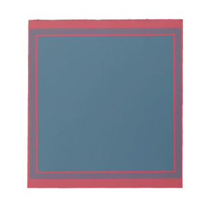 Tunga och rött geometriskt Gräns Anteckningsblock