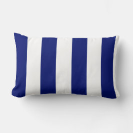 Tunga och vitt fet Lodrät Rand Lumbarkudde